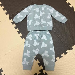 ベビーギャップ(babyGAP)の新品未使用　baby GAP ベビー　くま　セットアップ(カーディガン/ボレロ)