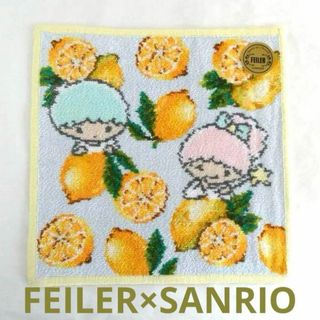 フェイラー(FEILER)の💞フェイラー💞　サンリオコラボ　リトルツインスターズ　ハンカチ　新品(ハンカチ)