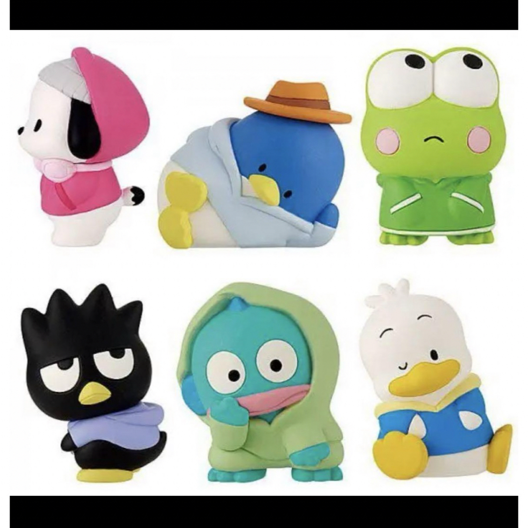 サンリオ(サンリオ)のはぴだんぶい イケてるパーカーフィギュア  バッドばつ丸 エンタメ/ホビーのおもちゃ/ぬいぐるみ(キャラクターグッズ)の商品写真