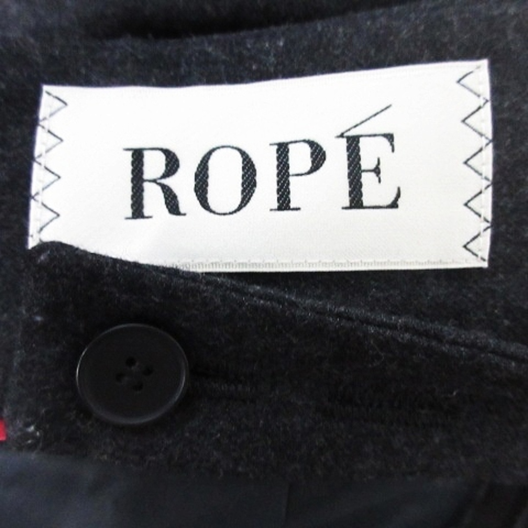 ROPE’(ロペ)のロペ スカート ひざ丈 タイト サスペンダー ウール 無地 36 グレー レディースのスカート(ひざ丈スカート)の商品写真