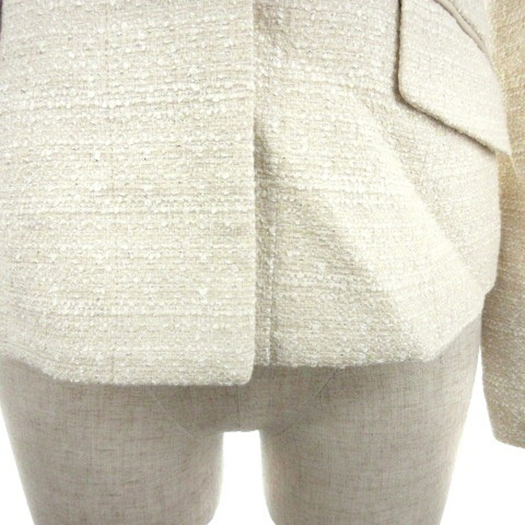 UNTITLED(アンタイトル)のアンタイトル ジャケット 長袖 薄手コットン 無地 2 アイボリー アウター レディースのジャケット/アウター(その他)の商品写真