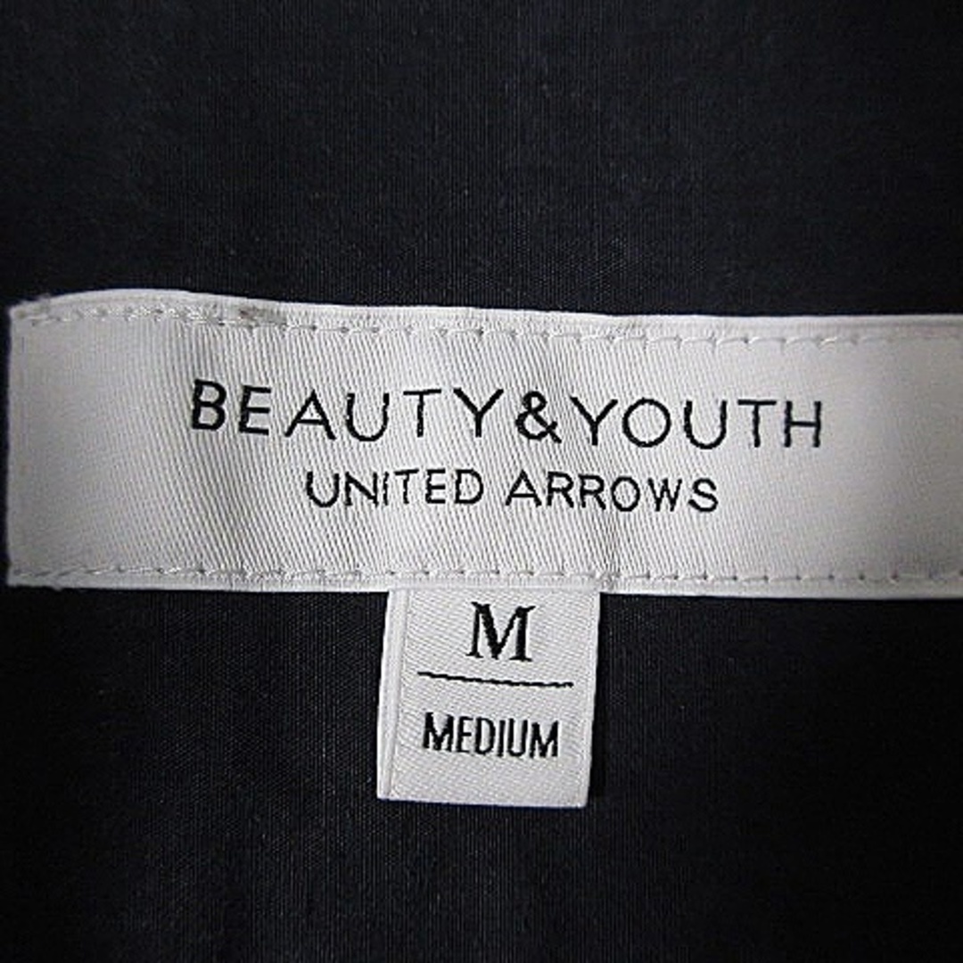 BEAUTY&YOUTH UNITED ARROWS(ビューティアンドユースユナイテッドアローズ)のB&Y ユナイテッドアローズ パンツ ワイド ハイウエスト M 紺 ボトムス レディースのパンツ(その他)の商品写真