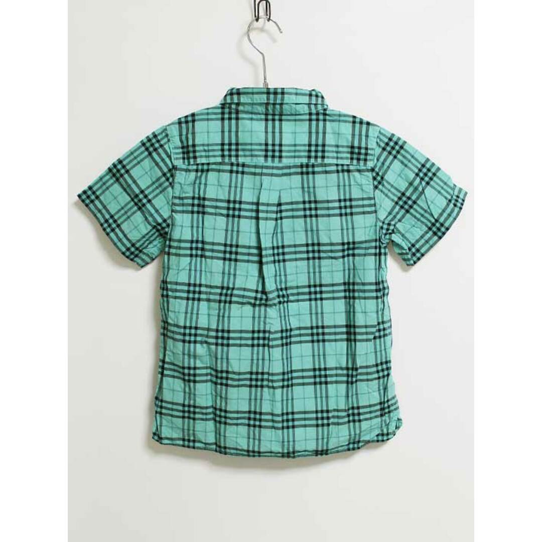 BURBERRY(バーバリー)の‡バーバリー/BURBERRY‡152cm 半袖シャツ ブルー系【中古】子供服 キッズ kids ジュニア 男の子 夏 124032 tops キッズ/ベビー/マタニティのベビー服(~85cm)(シャツ/カットソー)の商品写真