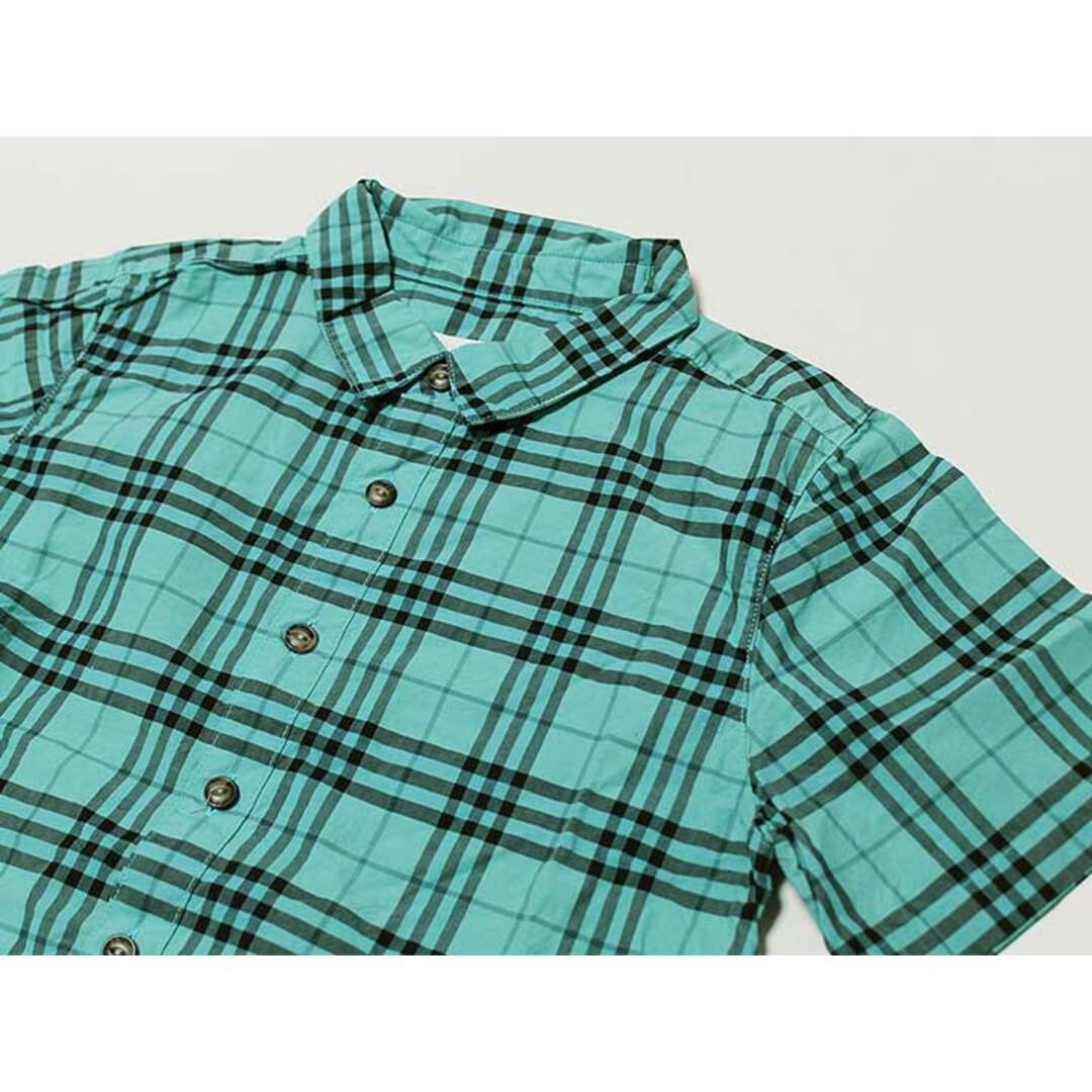 BURBERRY(バーバリー)の‡バーバリー/BURBERRY‡152cm 半袖シャツ ブルー系【中古】子供服 キッズ kids ジュニア 男の子 夏 124032 tops キッズ/ベビー/マタニティのベビー服(~85cm)(シャツ/カットソー)の商品写真