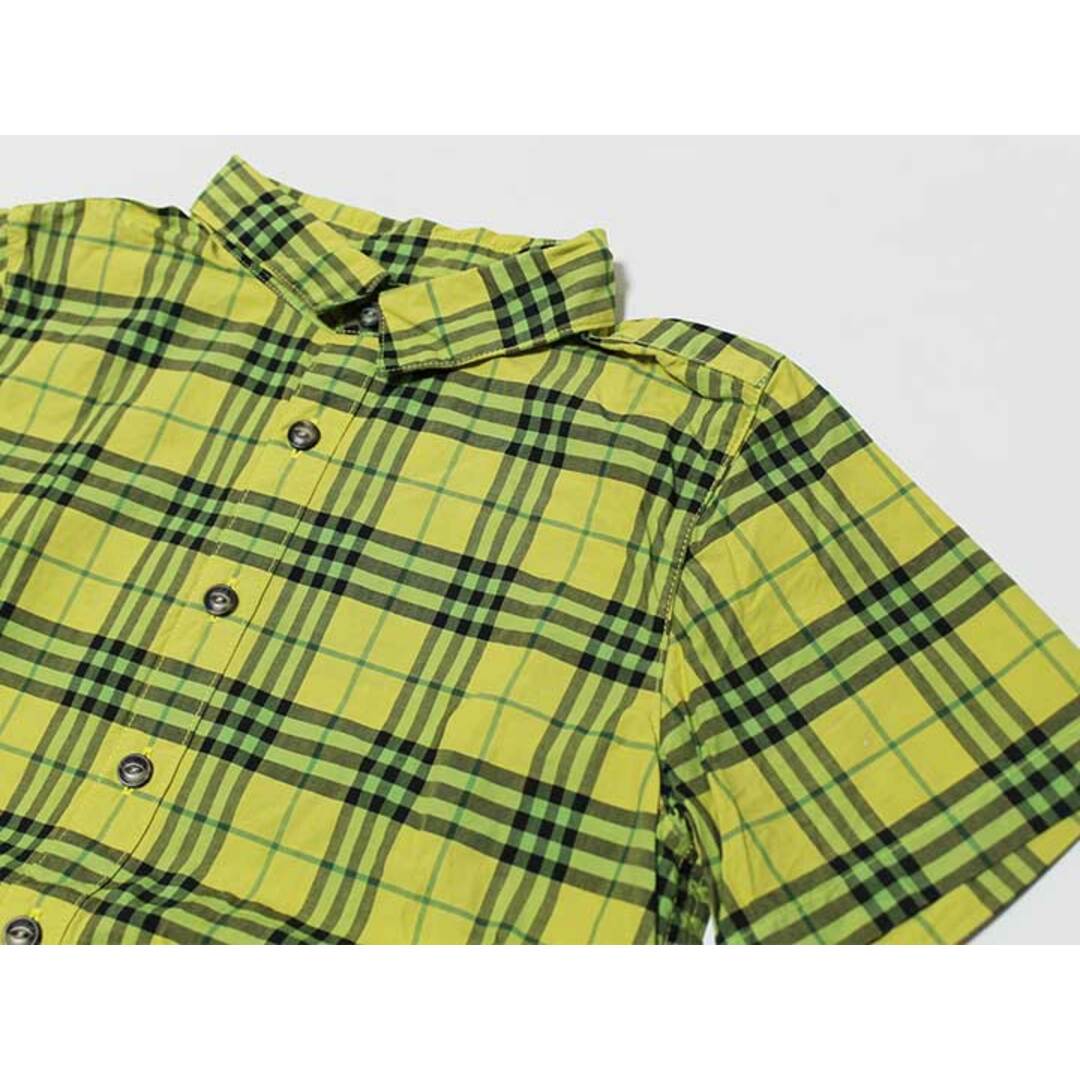 BURBERRY(バーバリー)の‡バーバリー/BURBERRY‡152cm 半袖シャツ グリーン系【中古】子供服 キッズ kids ジュニア 男の子 夏 124032 tops キッズ/ベビー/マタニティのベビー服(~85cm)(シャツ/カットソー)の商品写真