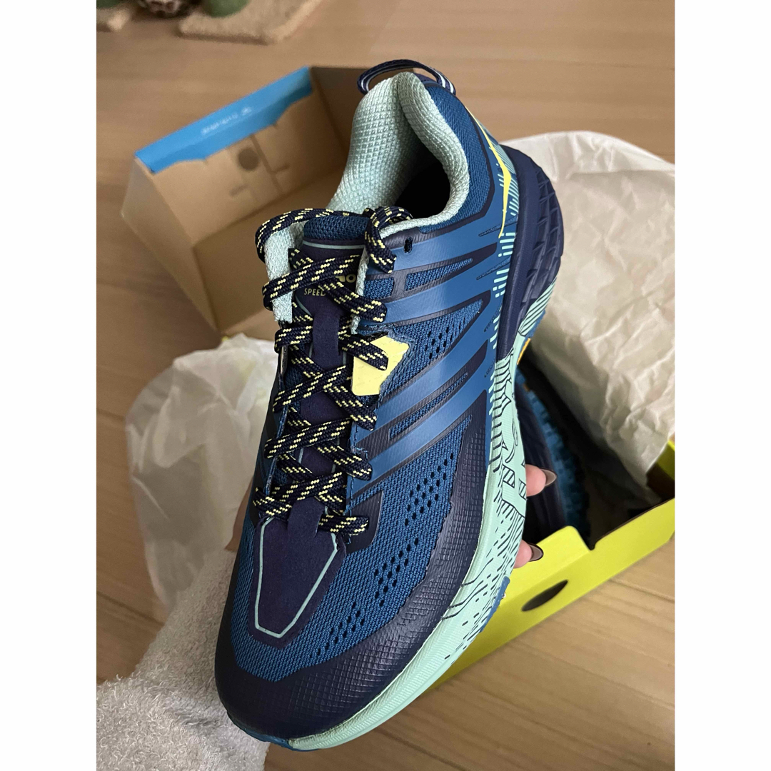 HOKA ONE ONE(ホカオネオネ)のHOKA W SPEEDGOAT 3 Women's Seaport メンズの靴/シューズ(スニーカー)の商品写真