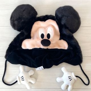 ディズニー(Disney)のディズニー　ファンキャップ　ミッキー(キャラクターグッズ)