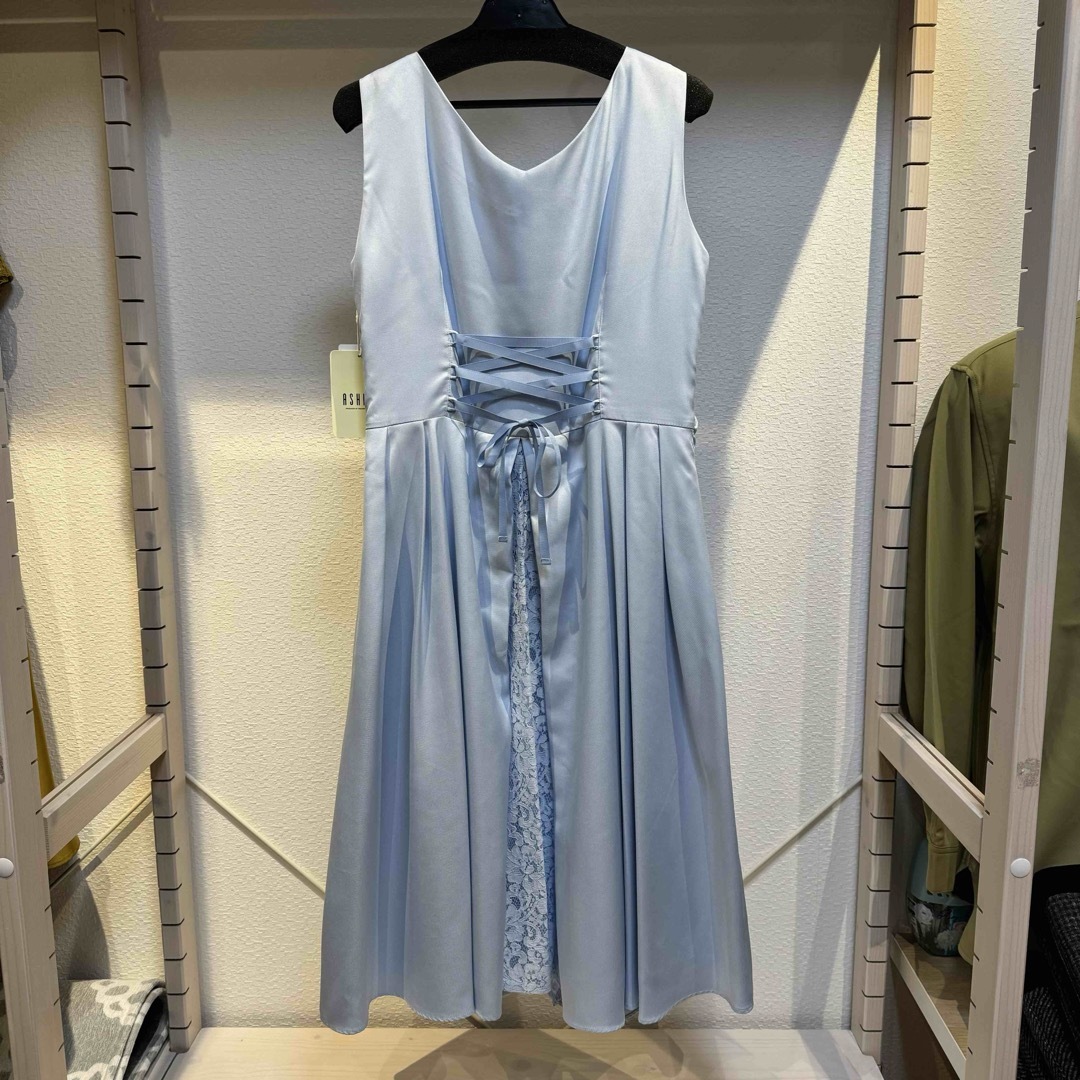 M新品ASHILLオケージョンドレスパーティドレスワンピースノースリーブレース レディースのフォーマル/ドレス(ロングドレス)の商品写真