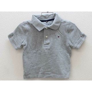 TOMMY HILFIGER - ▽トミーヒルフィガー/TOMMY HILFIGER▽90-95cm 半袖ポロシャツ グレー【中古】子供服 キッズ kids 男の子 夏 215032 tops