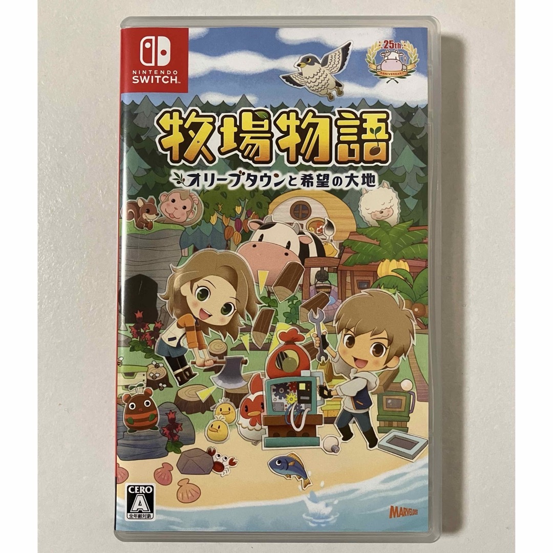 Nintendo Switch(ニンテンドースイッチ)の牧場物語 オリーブタウンと希望の大地 エンタメ/ホビーのゲームソフト/ゲーム機本体(家庭用ゲームソフト)の商品写真