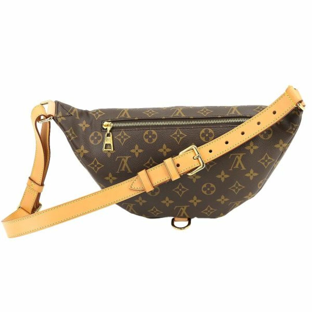 LOUIS VUITTON(ルイヴィトン)のルイ ヴィトン LOUIS VUITTON モノグラム バムバッグ ボディ バッグ ブラウン M43644 RFID ゴールド 金具 VLP 90226240 メンズのバッグ(ボディーバッグ)の商品写真