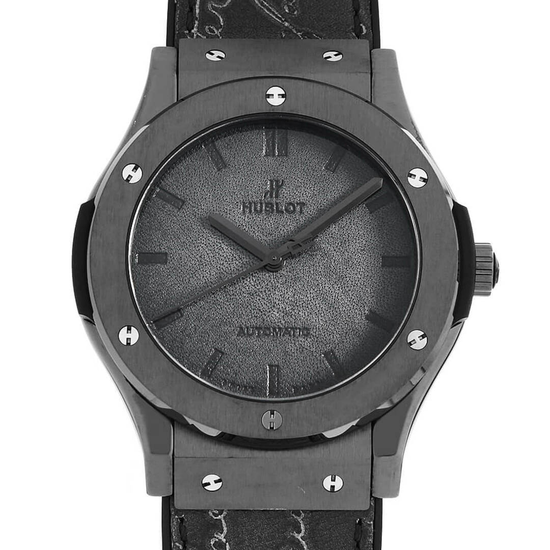 HUBLOT(ウブロ)のウブロ クラシックフュージョン ベルルッティ オールブラック 511.CM.0500.VR.BER16 メンズ 中古 腕時計 メンズの時計(腕時計(アナログ))の商品写真