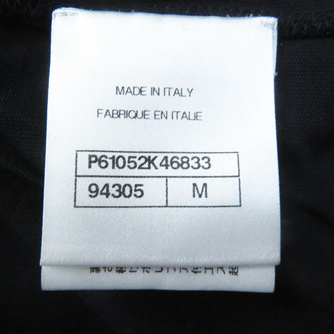 CHANEL(シャネル)の極美品 CHANEL シャネル ファレル・ウィリアムス 19SS P61052 スパンコールロゴ 半袖Ｔシャツ ブラック マルチ M イタリア製 正規品 レディース レディースのトップス(Tシャツ(半袖/袖なし))の商品写真