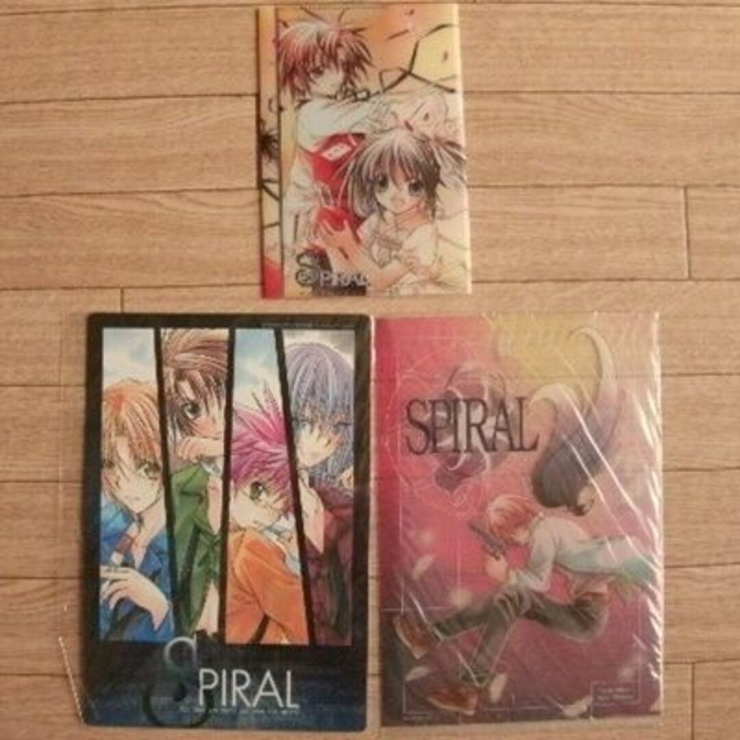 スパイラル　SPIRAL　クリアファイル　下敷き　文房具 エンタメ/ホビーのアニメグッズ(クリアファイル)の商品写真