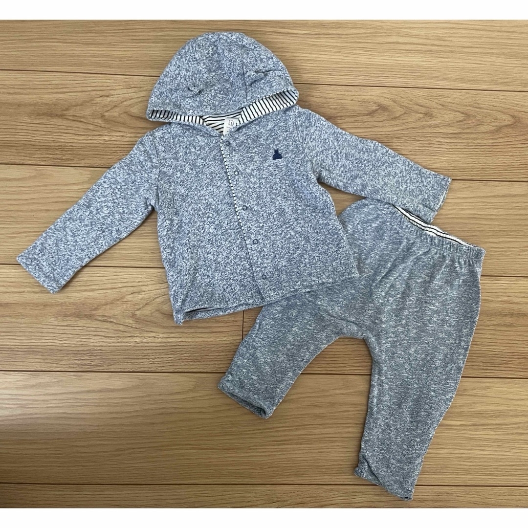 babyGAP(ベビーギャップ)のリバーシブル　セットアップ　babygap キッズ/ベビー/マタニティのベビー服(~85cm)(その他)の商品写真