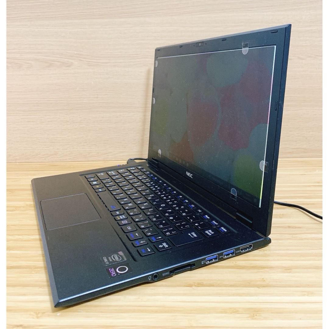 おまけ付✨ノートパソコン　core i7✨SSD✨人気NEC✨小型軽量✨カメラ付 スマホ/家電/カメラのPC/タブレット(ノートPC)の商品写真