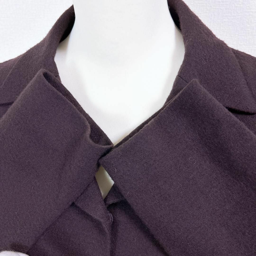 Sybilla(シビラ)のSybilla シビラ ウールジャケット スナップボタン パープル レディースのジャケット/アウター(その他)の商品写真