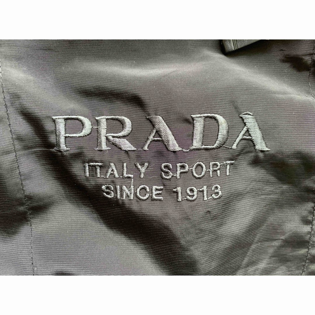 PRADA(プラダ)の【希少】PRADA SPORT プラダスポーツ ウォームパンツ　ナイロン　黒XL メンズのパンツ(その他)の商品写真