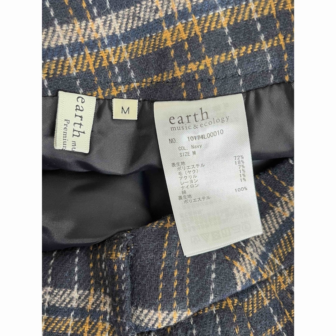 earth music & ecology(アースミュージックアンドエコロジー)のearth music & ecology ミニ　ショート　スカート　チェック レディースのスカート(ミニスカート)の商品写真
