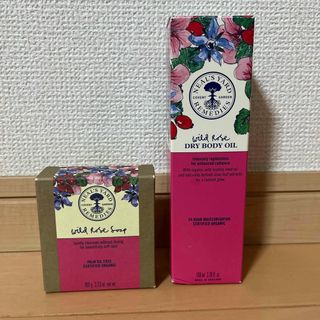 ニールズヤード(NEAL'S YARD)の【くまこ様専用】ニールズヤード　ドライボディオイル　ワイルドローズソープ(ボディオイル)