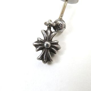 Chrome Hearts - 極美品○CHROME HEARTS クロムハーツ タイニー ECH プラス ドロップ SV925 K14 ロゴ刻印 片耳用 ピアス シルバー 保存袋付き 重量1.3g