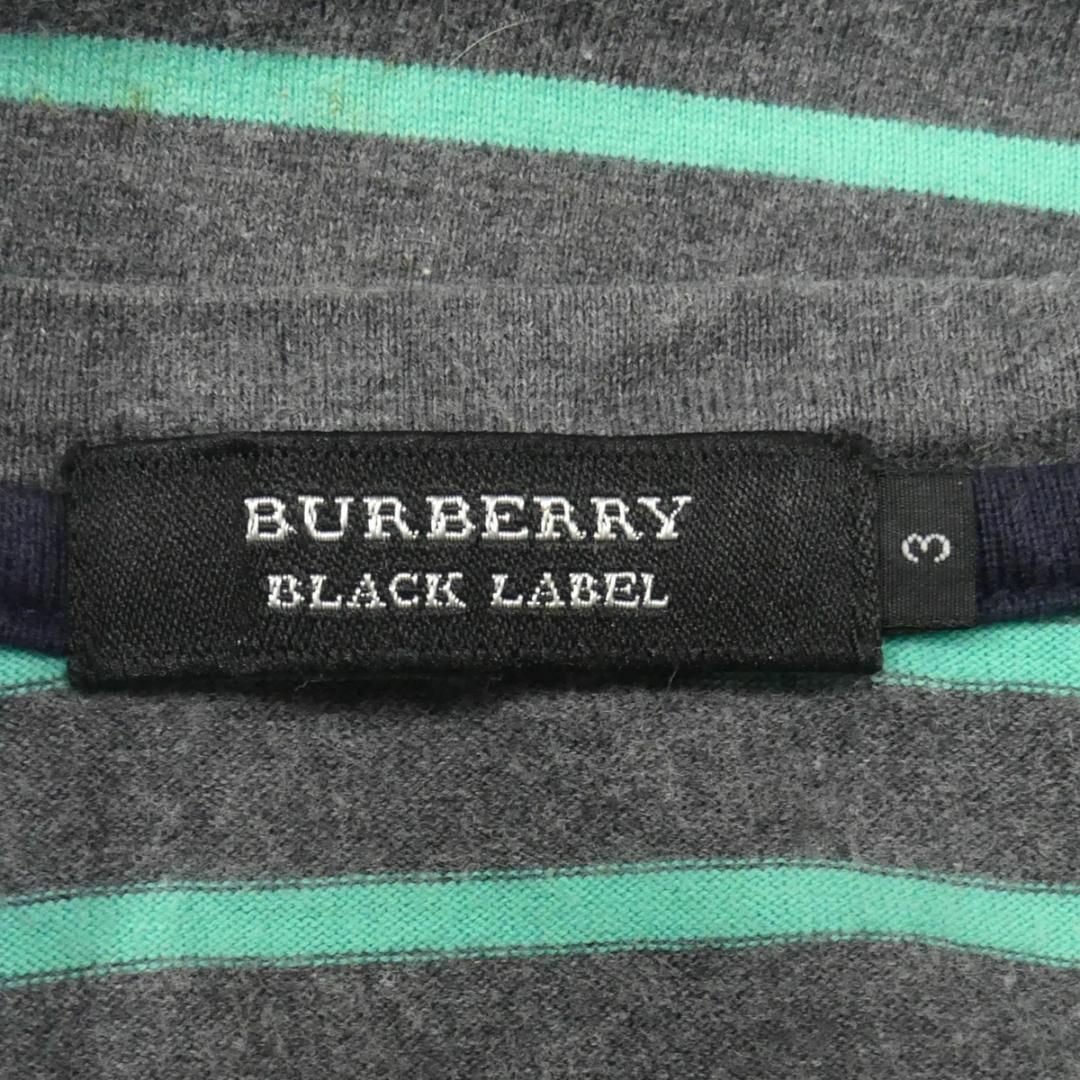 BURBERRY BLACK LABEL(バーバリーブラックレーベル)の廃盤 バーバリーブラックレーベル Tシャツ L ロンT カットソー TJ935 メンズのトップス(Tシャツ/カットソー(七分/長袖))の商品写真