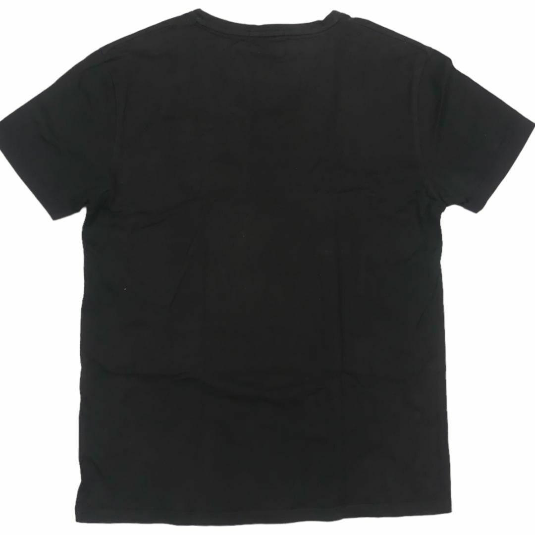 BURBERRY BLACK LABEL(バーバリーブラックレーベル)の廃盤 バーバリーブラックレーベル Tシャツ L カットソー 黒 刺繍 TJ938 メンズのトップス(Tシャツ/カットソー(半袖/袖なし))の商品写真