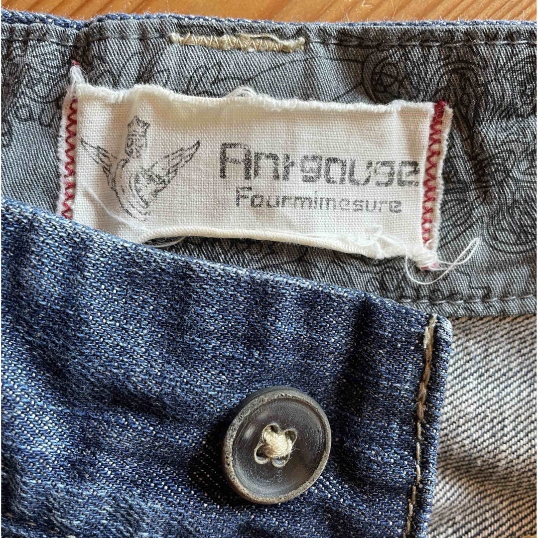 Antgauge(アントゲージ)のAntgauge  アントゲージ　デニムキュロット レディースのパンツ(デニム/ジーンズ)の商品写真