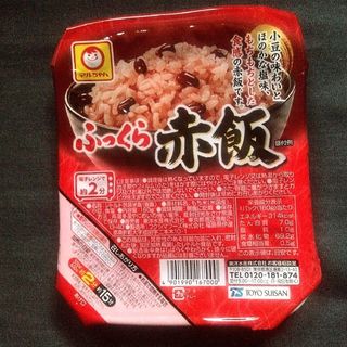 トウヨウスイサン(東洋水産)のマルちゃん：ふっくら赤飯/国産米使用  レトルト食品(レトルト食品)