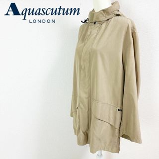 アクアスキュータム(AQUA SCUTUM)の■Aquascutum 収納可能 モッズコート カーキベージュ S(その他)