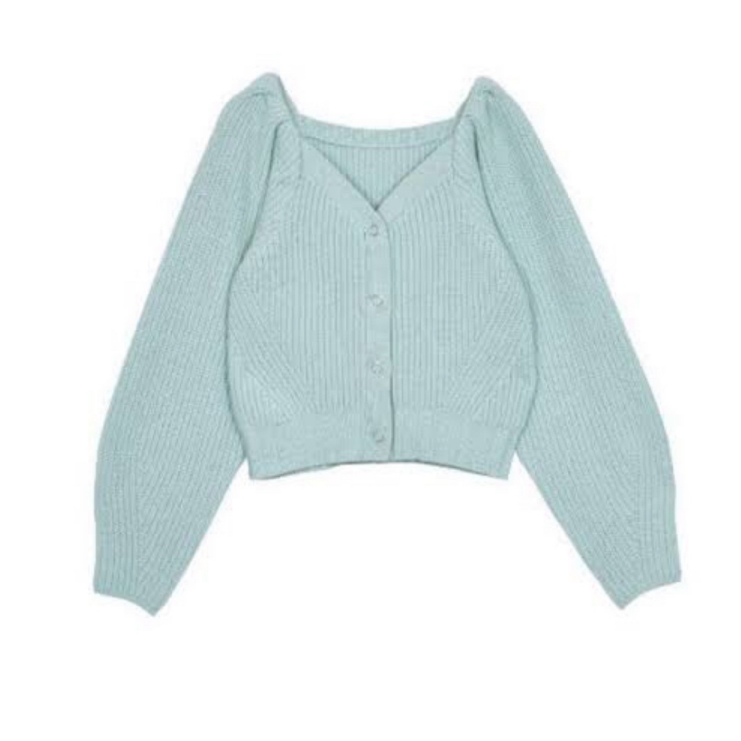 Ameri VINTAGE(アメリヴィンテージ)の2way puff cardigan レディースのトップス(カーディガン)の商品写真