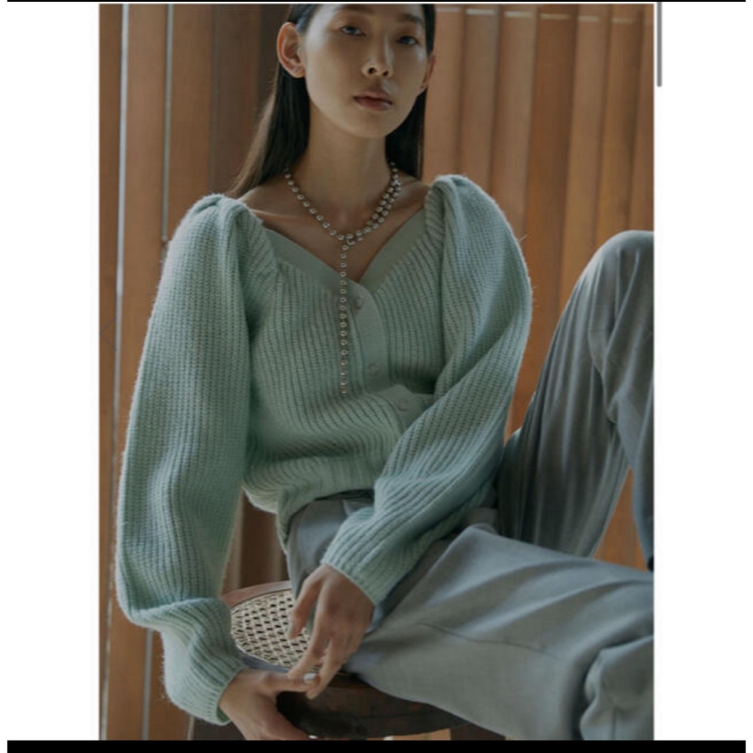 Ameri VINTAGE(アメリヴィンテージ)の2way puff cardigan レディースのトップス(カーディガン)の商品写真