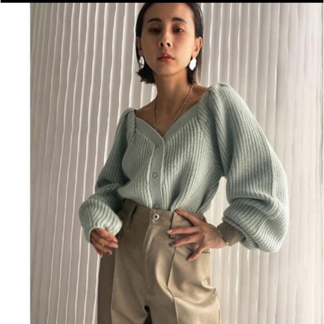 Ameri VINTAGE(アメリヴィンテージ)の2way puff cardigan レディースのトップス(カーディガン)の商品写真