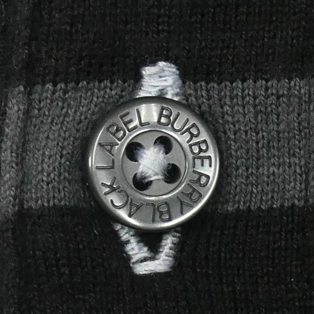 BURBERRY BLACK LABEL(バーバリーブラックレーベル)の廃盤 バーバリーブラックレーベル Tシャツ M ロンT カットソー 黒TJ932 メンズのトップス(Tシャツ/カットソー(七分/長袖))の商品写真