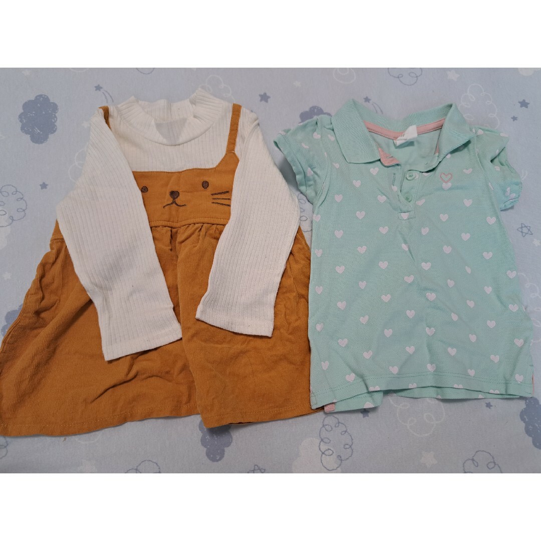 子供服　まとめ売り　80cm キッズ/ベビー/マタニティのベビー服(~85cm)(Ｔシャツ)の商品写真