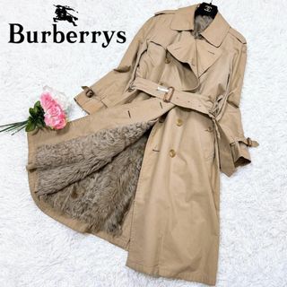 ■Burberrys バーバリーズ トレンチコート ファーライナー 34R