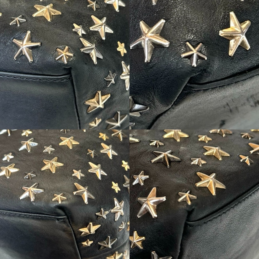 JIMMY CHOO(ジミーチュウ)の【良品タグ付き】JIMMY CHOO SOFIA/S BLACK トートバッグ レディースのバッグ(トートバッグ)の商品写真