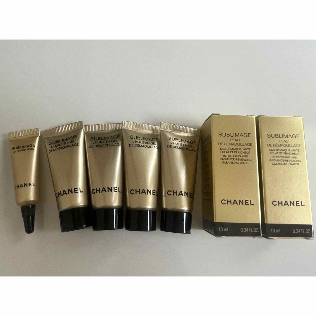 CHANEL(シャネル)のCHANELサブリマージュサンプル7点セット コスメ/美容のキット/セット(サンプル/トライアルキット)の商品写真