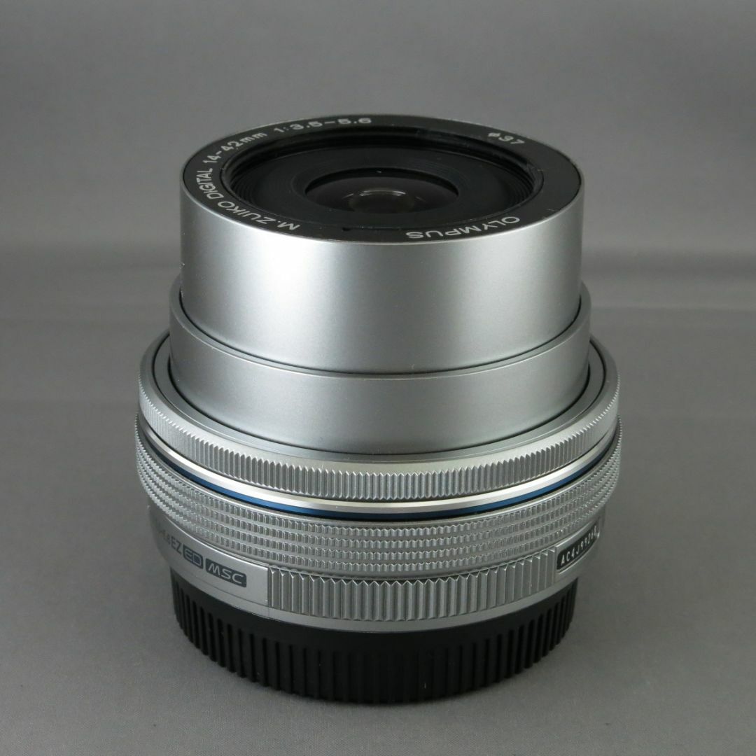 OLYMPUS(オリンパス)のオリンパス　M.ZUIKO DIGITAL14-42mmF3.5-5.6EZ スマホ/家電/カメラのカメラ(レンズ(ズーム))の商品写真