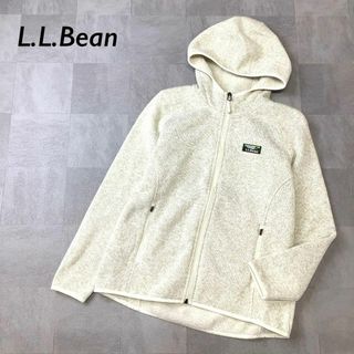 エルエルビーン(L.L.Bean)のL.L.Bean ジップアップ フリース パーカー ライトベージュ(その他)