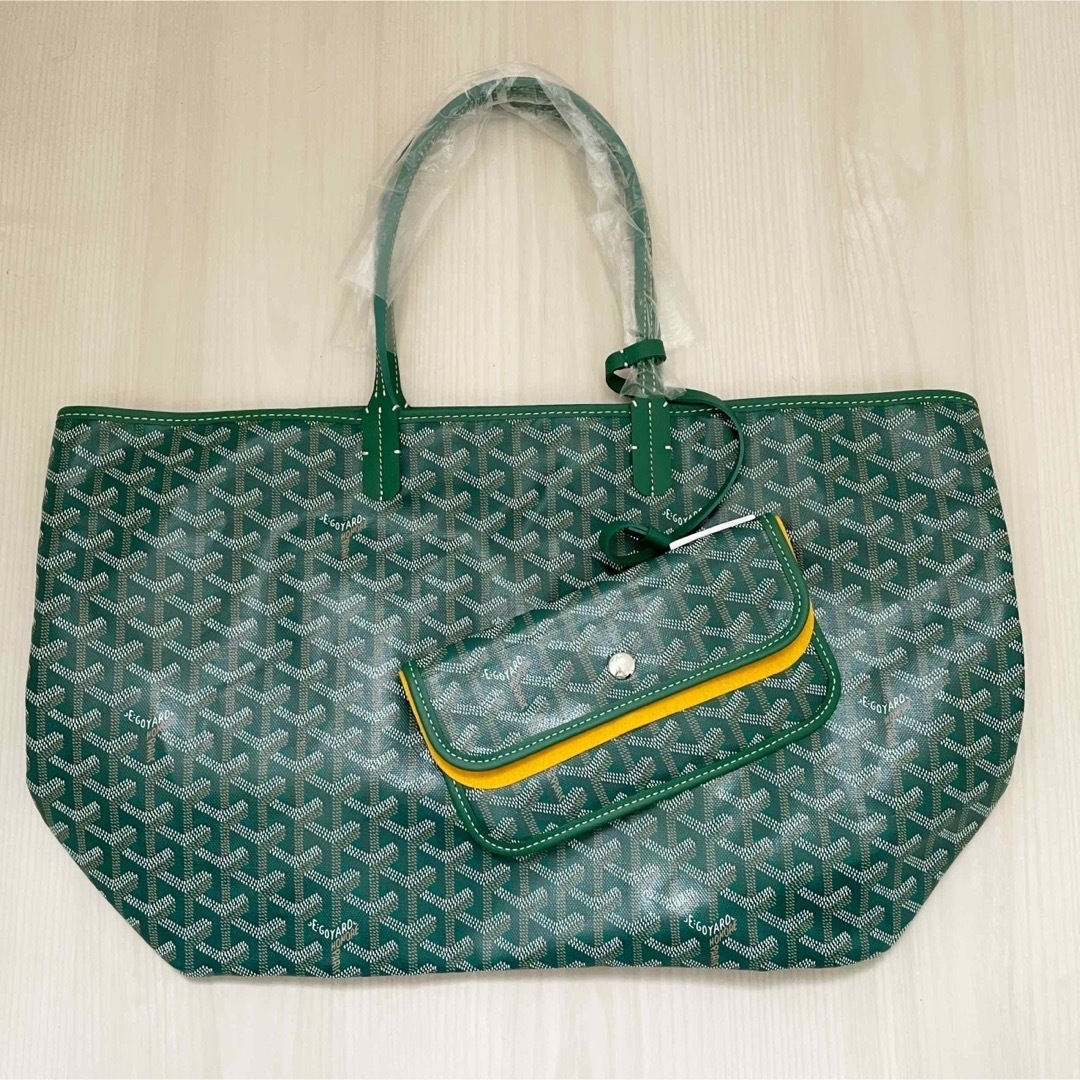 GOYARD(ゴヤール)のGOYARD サンルイ　PM グリーン　緑　新品　本物　ゴヤール　メンズ レディースのバッグ(トートバッグ)の商品写真