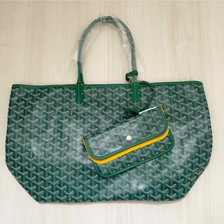 ゴヤール(GOYARD)のGOYARD サンルイ　PM グリーン　緑　新品　本物　ゴヤール　メンズ(トートバッグ)