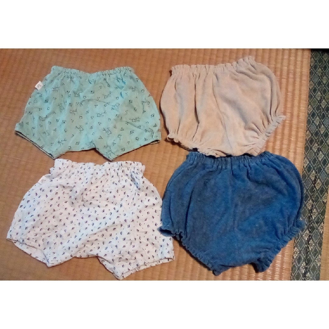 ベビー服 ズボン 4枚セット 80サイズ キッズ/ベビー/マタニティのベビー服(~85cm)(パンツ)の商品写真
