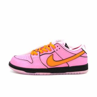 ナイキ(NIKE)のナイキ NIKE × パワーパフガールズ The Powerpuff Girls ■ 【 SB DUNK LOW Pro QS Blossom FD2631 600 】 エスビー ダンク ロー ブロッサム スニーカー w17404(スニーカー)