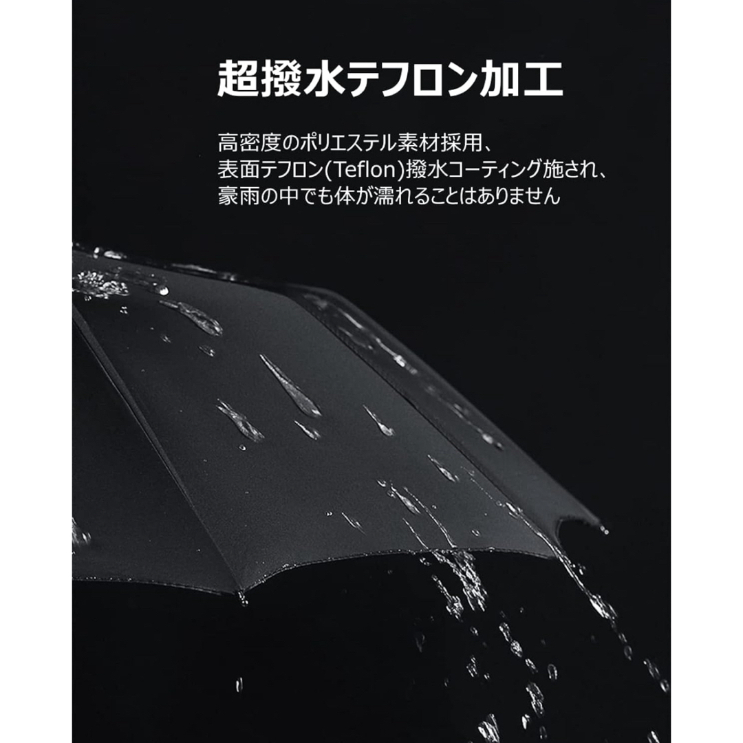 折りたたみ傘 ワンタッチ 自動開閉  メンズのファッション小物(傘)の商品写真