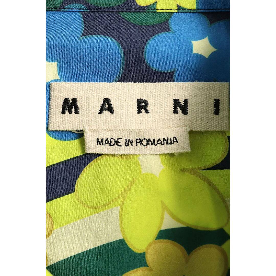 Marni(マルニ)のマルニ  21SS  CUMU0054A0 フラワー総柄コットン半袖シャツ メンズ 44 メンズのトップス(シャツ)の商品写真