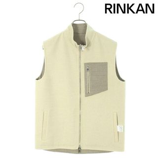 サンニーノ SANNINO  FULLY REVERSIBLE VEST/FT2304 ウールリバーシブルベスト メンズ 48(ベスト)