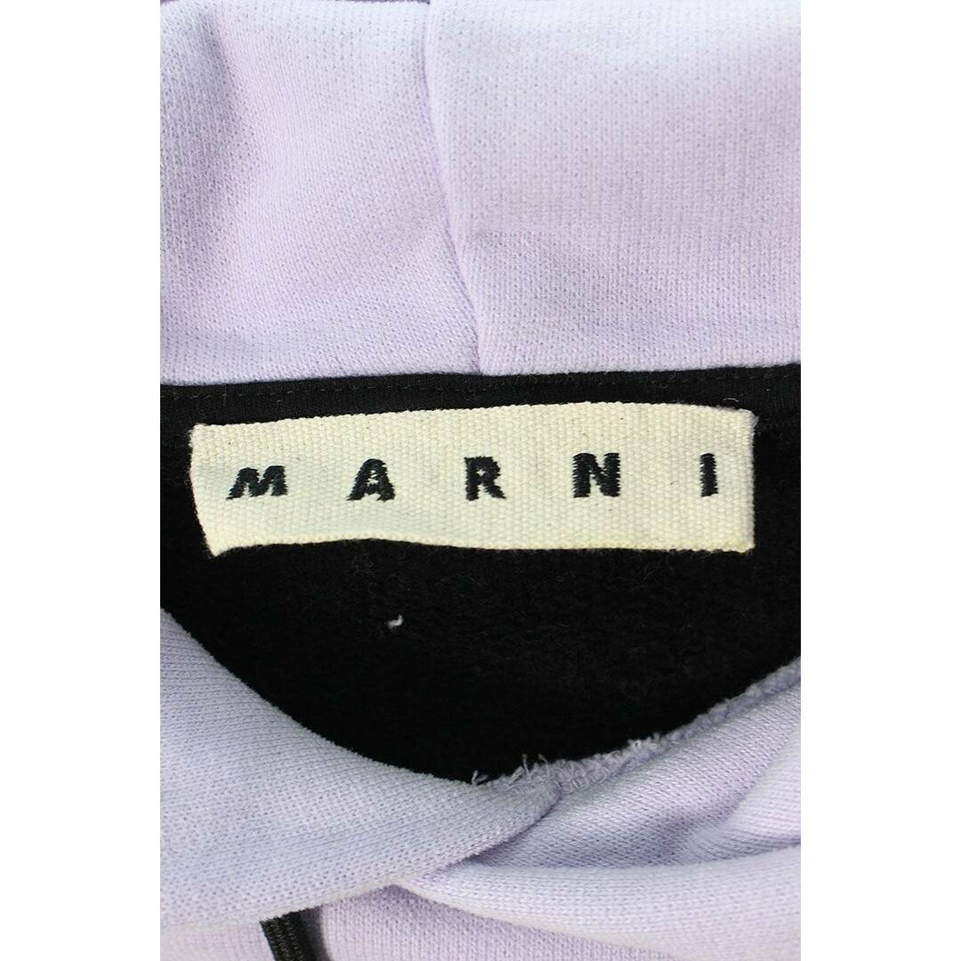 Marni(マルニ)のマルニ  21AW  FUMU0097QS ロゴ刺繍ツートーンパーカー メンズ 46 メンズのトップス(パーカー)の商品写真