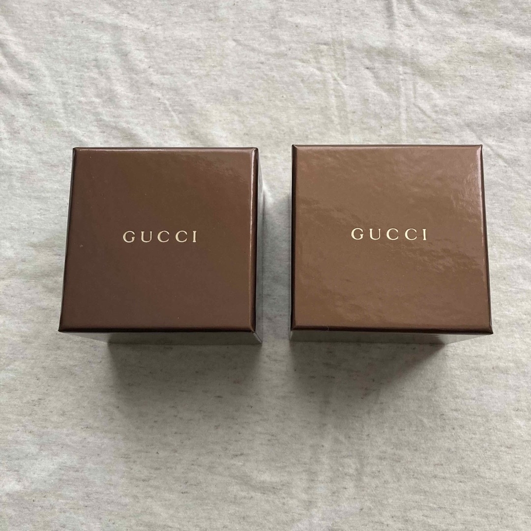 Gucci(グッチ)のグッチ GUCCI 空き箱2個セット 指輪入れ リングケース レディースのファッション小物(その他)の商品写真