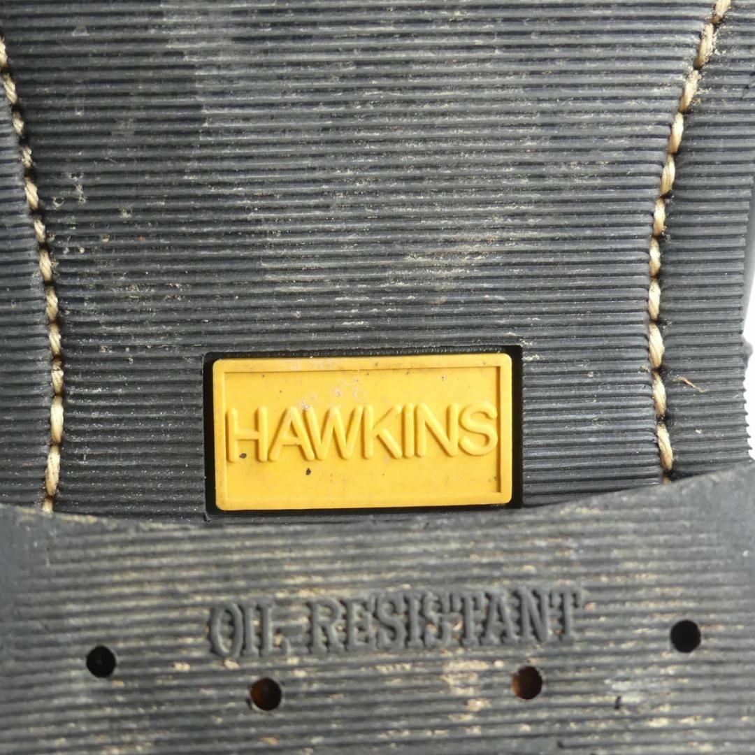 HAWKINS(ホーキンス)のHAWKINS ホーキンス エンジニアブーツ 本革 25.5 ショートJJ815 メンズの靴/シューズ(ブーツ)の商品写真